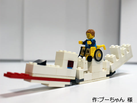 動くシロヘビ(プーちゃん 様)