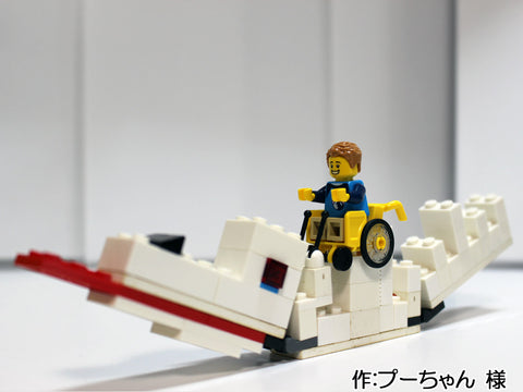 動くシロヘビ(プーちゃん 様)