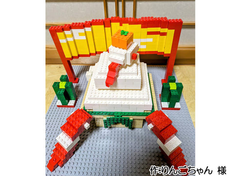 蛇の鏡餅(りんごちゃん 様)