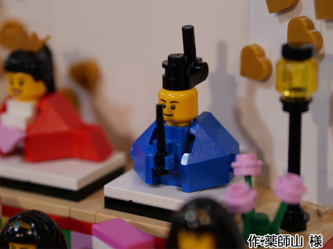 三段10人ひな飾り(薬師山 様)