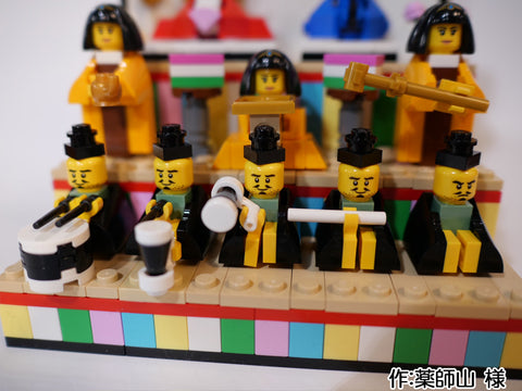 三段10人ひな飾り(薬師山 様)