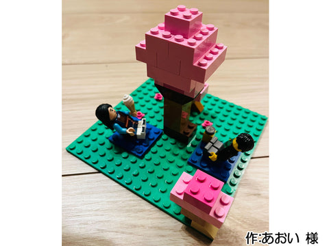 お友だちとお花見(あおい 様)