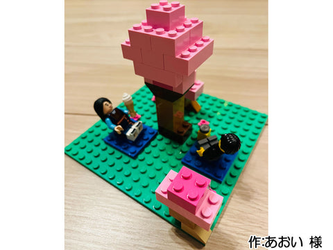 お友だちとお花見(あおい 様)