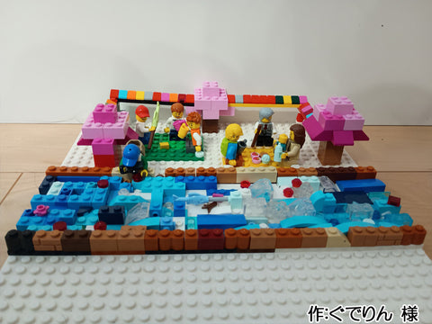 河原の桜まつり(ぐでりん 様)