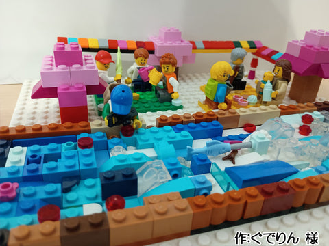 河原の桜まつり(ぐでりん 様)