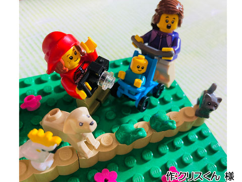 みんなが集まる桜の木(クリスくん 様)