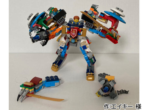 腕の武器を変えられるロボット(エイキー 様)