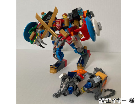 腕の武器を変えられるロボット(エイキー 様)