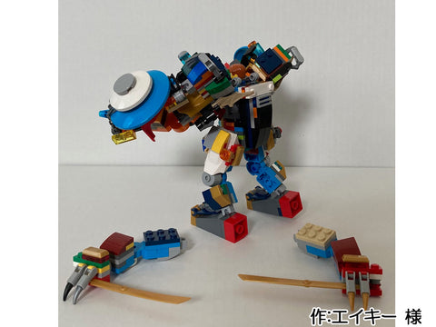 腕の武器を変えられるロボット(エイキー 様)