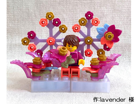 とてもベリーな色の花の妖精(lavender 様)