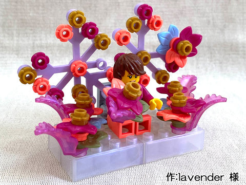 とてもベリーな色の花の妖精(lavender 様)