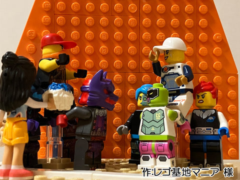 夕焼けの決戦!騎馬戦!(レゴ基地マニア 様)