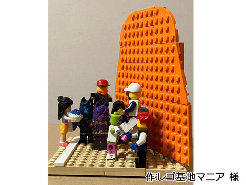 夕焼けの決戦!騎馬戦!(レゴ基地マニア 様)