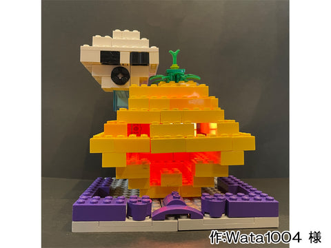 Halloweenのジャックオーランタンとゴースト(Wata1004 様)