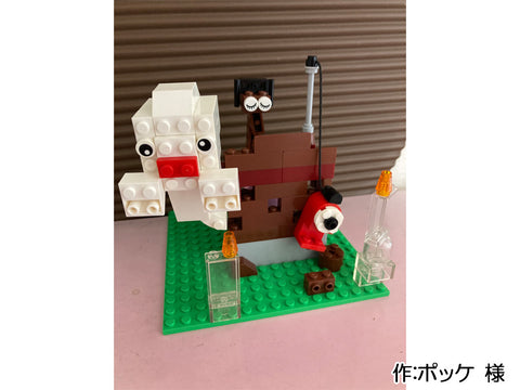 お化け屋敷のかわいいお化けたち(ポッケ 様)