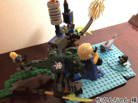 海のガラクタから生まれた怪物(かんちゃん 様)