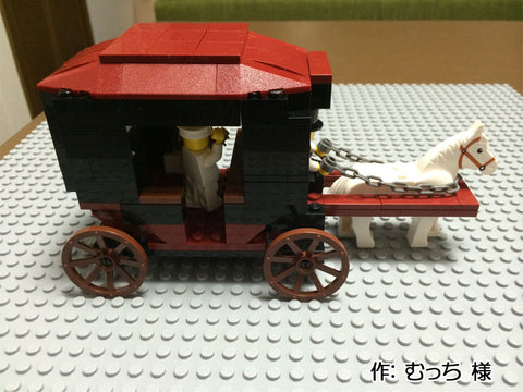 ウェディングLEGO馬車 ロイヤル仕様(むっち 様)