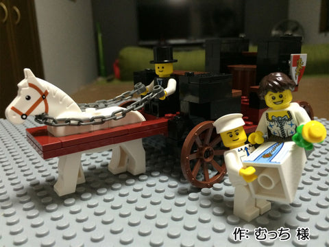 ウェディングLEGO馬車 ロイヤル仕様(むっち 様)