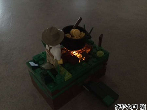 焚き火(PAPI(9歳) 様)