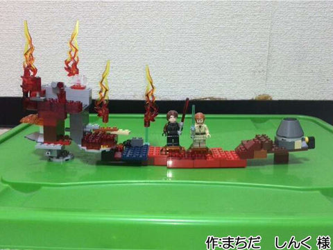 アナキンVSオビワン ライバルたいけつ!!(まちだ しんく (7さい) 様)