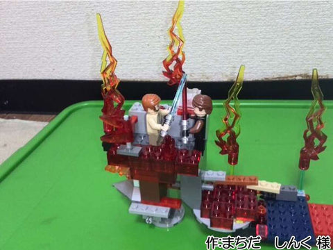 アナキンVSオビワン ライバルたいけつ!!(まちだ しんく (7さい) 様)