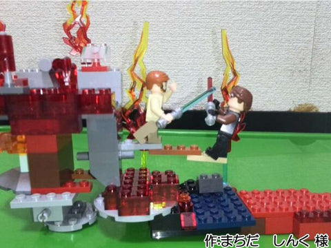 アナキンVSオビワン ライバルたいけつ!!(まちだ しんく (7さい) 様)