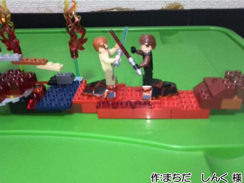 アナキンVSオビワン ライバルたいけつ!!(まちだ しんく (7さい) 様)