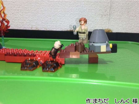 アナキンVSオビワン ライバルたいけつ!!(まちだ しんく (7さい) 様)