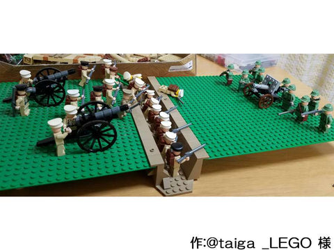 塹壕戦(@taiga _LEGO 様)