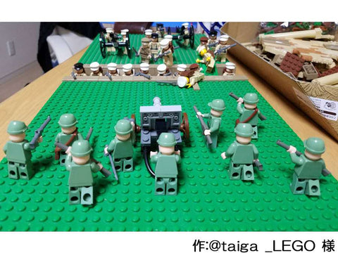 塹壕戦(@taiga _LEGO 様)