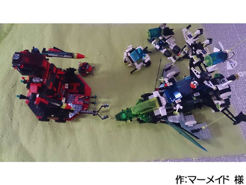 遠い宇宙からの侵略者に、立ち向かう地球防衛軍(マーメイド 様)