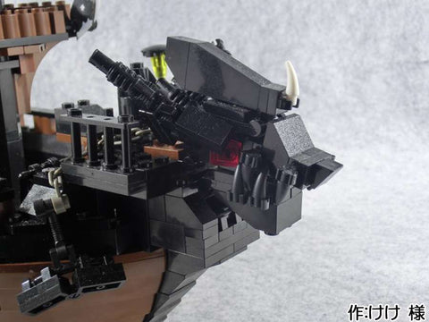 黒いドラゴンの海賊船(けけ 様)