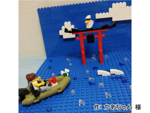 海に浮かぶ鳥居(かあちゃん 様)