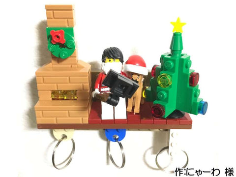 サンタになった気分で愛犬と記念撮影(にゃーわ 様)