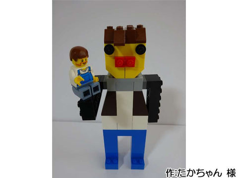 にぎやかなミニフィグ広場(たかちゃん 様)