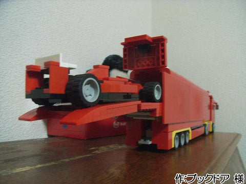 「トランスポーターとF-1」(ブックドア 様)