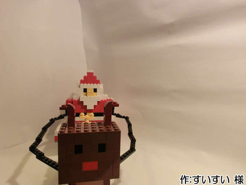 サンタクロースとトナカイ(すいすい 様)