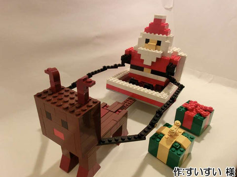 サンタクロースとトナカイ(すいすい 様)