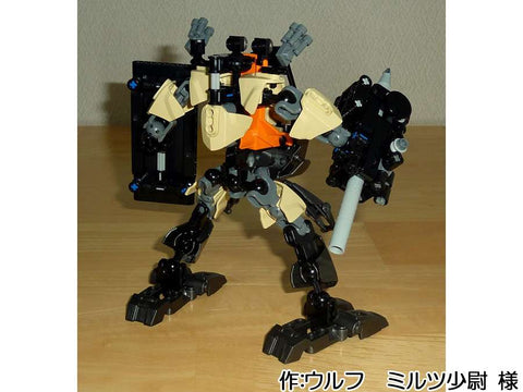 レゴ カスタマイズヒーローファクトリー ストーマー・フリーズマシーン(パイルバンカー装備型)(ウルフ ミルツ少尉 様)