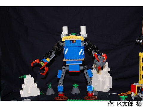 海底探検にきた水陸両用ロボット(K太郎 様)