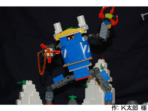 海底探検にきた水陸両用ロボット(K太郎 様)