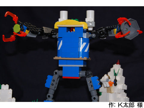 海底探検にきた水陸両用ロボット(K太郎 様)