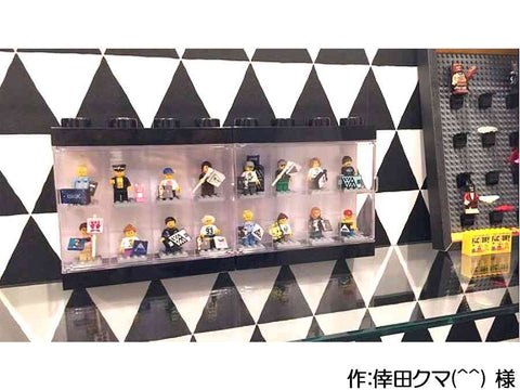WFACEレゴフィギュア(倖田クマ(^^) 様)