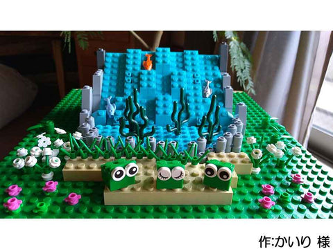 魚の滝下りとカエルの合唱(かいり 様)