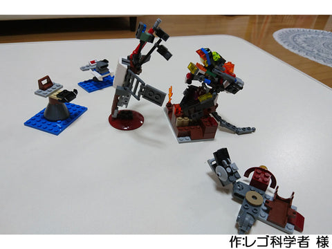 怪獣vsロボット怪獣(レゴ科学者 様)