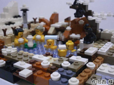 雪の露天風呂(令吾 様)