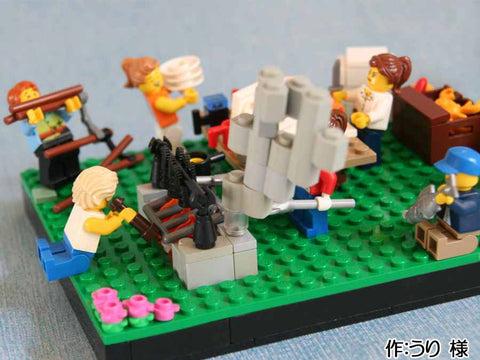 魚釣りとバーベキュー(うり 様)