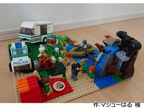 山、滝でキャンピング(マシューはる 様)