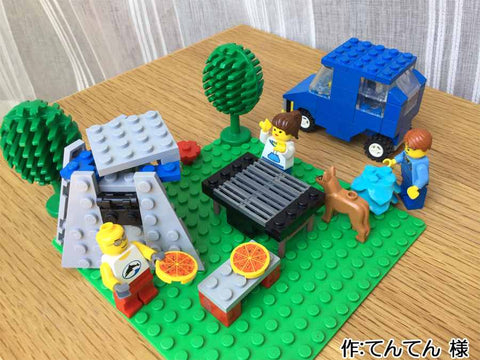 キャンプでバーベキュー(てんてん 様)