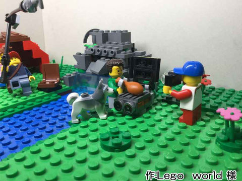 家族でアウトドア(Lego world ? 様)
